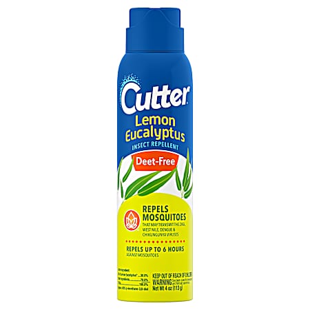 4 oz. Lemon Eucalyptus Insect Repellent Aerosol