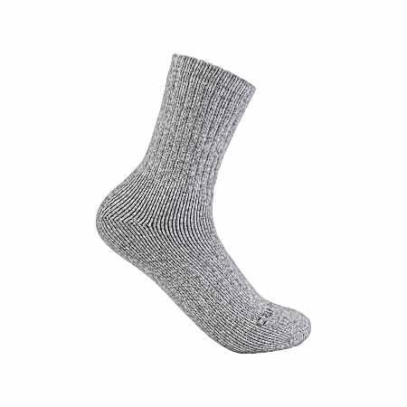 Ladies' Heavyweight Synthetic-Wool Blend Crew Socks - Assorted, 4 Pk
