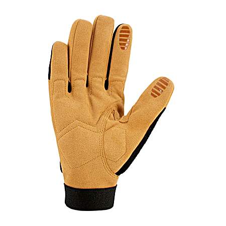 SYNTHETIC LEATHER HIGH DEXTERITY MOLDED KNUCKLE SECURE CUFF GLOVE