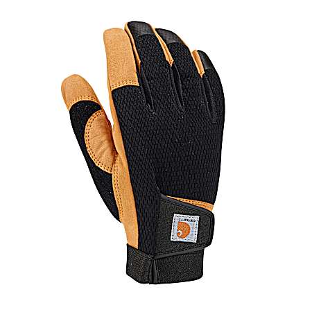 Men's High Dexterity Touch Sensitive Secure Cuff Glove