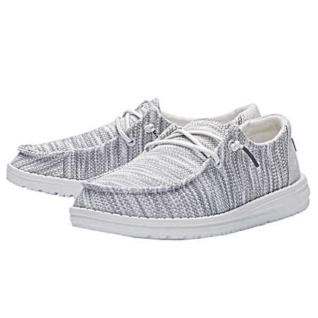 Women's Wendy Sox Glacier Grey Slip-On's