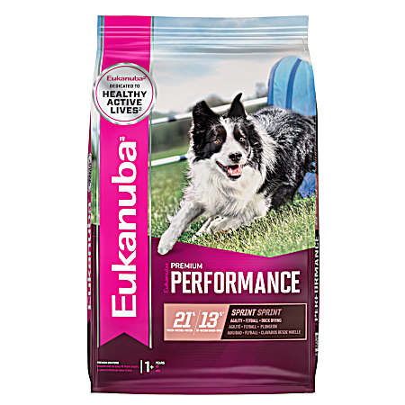 Adult Premium Performance 21/13 Sprint Dry Dog Food, 28 lbs