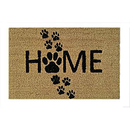 18 x 28 Pet/Novelty Vinyl Back Coir Doormat - Assorted