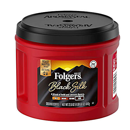Black Silk Dark Roast Ground Coffee