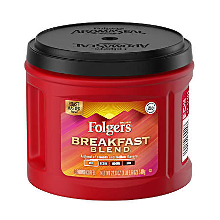Breakfast Blend Mild Roast Ground Coffee
