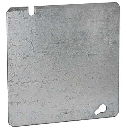 4-11/16 in. Square Cover, Flat, Blank