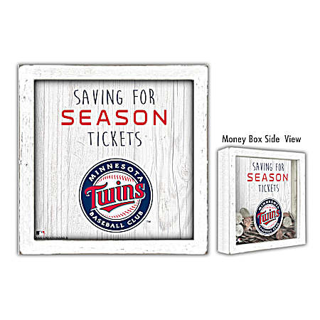 Minnesota Twins Saving for Tickets Money Box