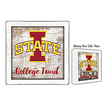 Iowa State Cyclones College Fund Money Box