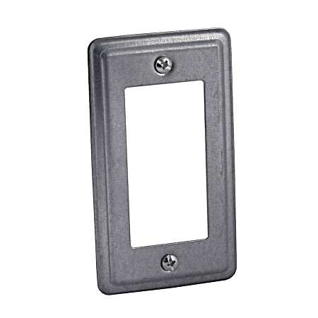 4 in. x 2 in. Handy Box Cover, GFCI