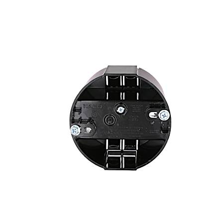THE SADDLE-BOX® ceiling box 4 in. Round Ceiling Fan and Fixture Box