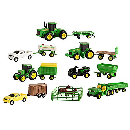 1/64 Scale John Deere Vehicle Value Set - 20 Pc