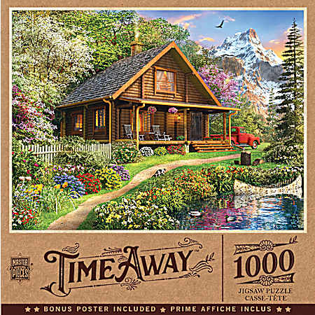 Time Away Jigsaw Puzzle 1000 Pc - Assorted