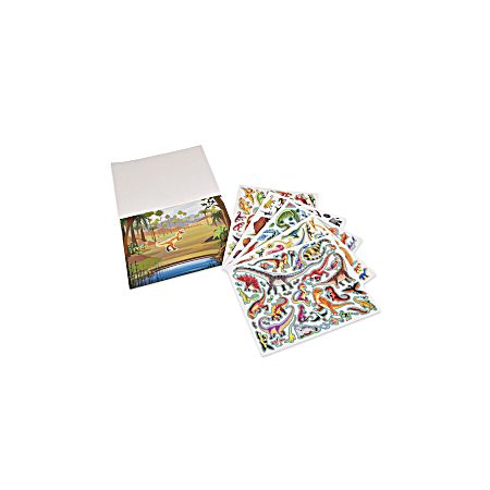 Prehistoric Reusable Sticker Pad - Assorted