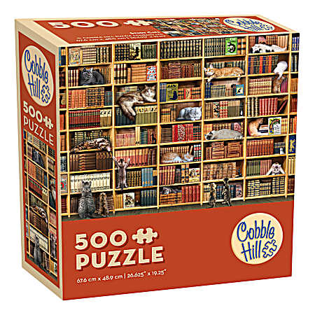 500 pc Cats Jigsaw Puzzle - Assorted
