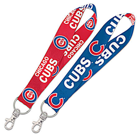 Chicago Cubs Reversible Key Strap