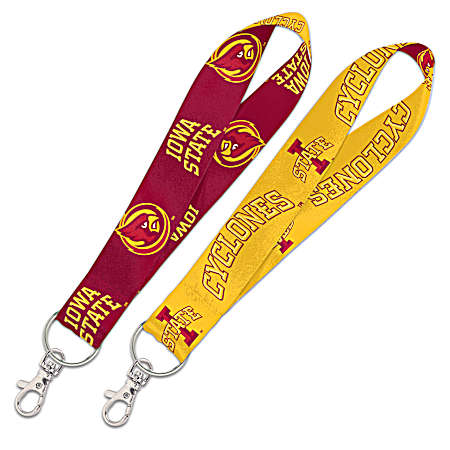 Iowa State Cyclones Reversible Key Strap