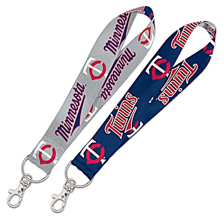 Minnesota Twins Reversible Key Strap