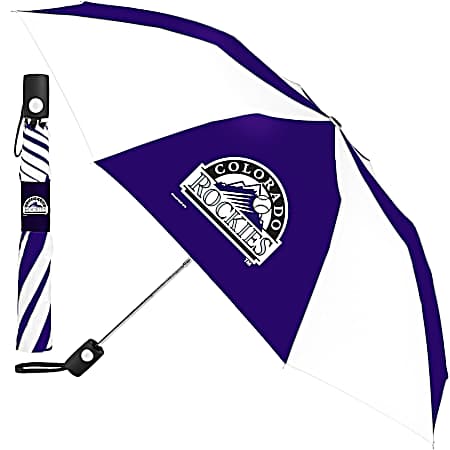 Colorado Rockies 42 in Auto-Folding Umbrella