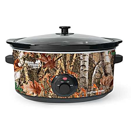 Open Country 8 qt Camouflage Slow Cooker