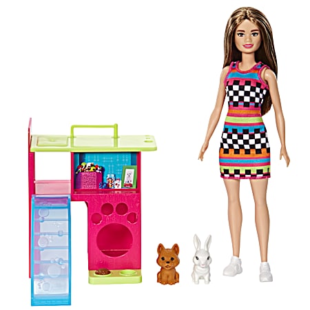 Doll & Pets Playset