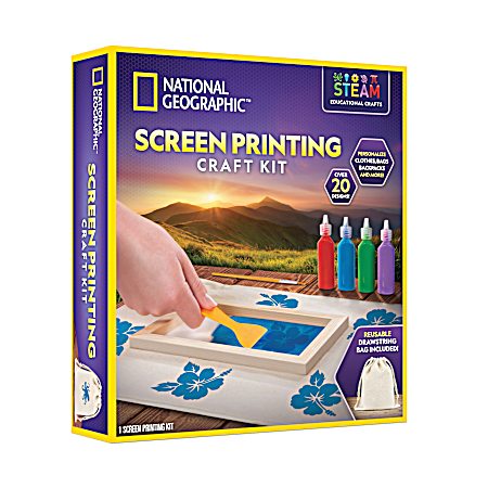 Screen Printing Craft Kit