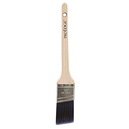 1.5 in Pro Edge Polyester Blend Rattail Angle Sash Brush