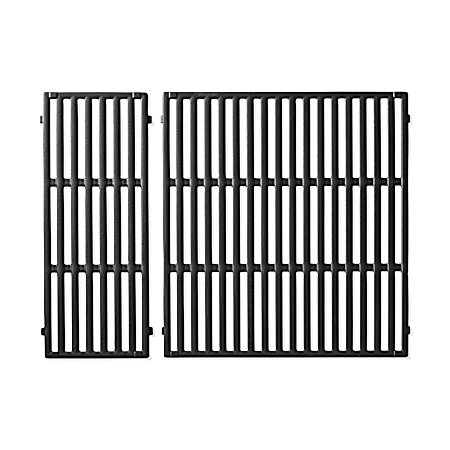 CRAFTED Porcelain-Enameled Cast Iron Cooking Grates for Spirit 3-Burner Gas Grills & SmokeFire EX4 Pellet Grills - 7856