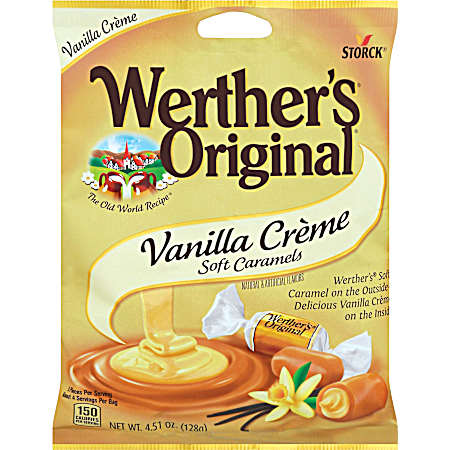 4.51 oz Vanilla Creme Soft Caramels