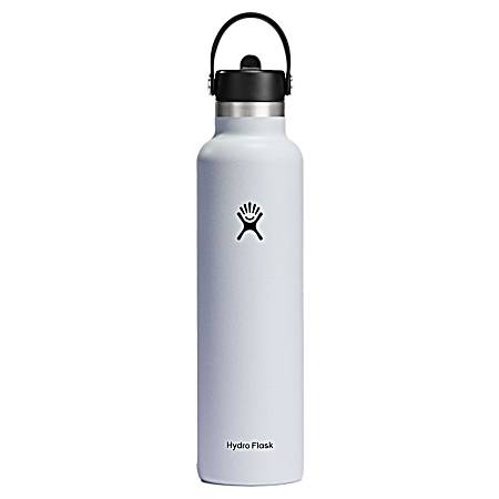 Hydro Flask 24 oz Standard Mouth - White