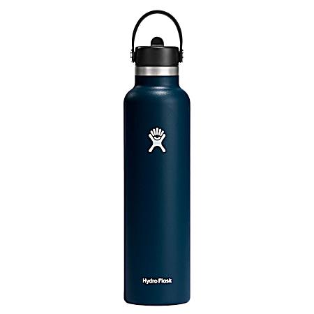 Hydro Flask 24 Oz Indigo Standard Mouth Insulated Water Bottle - S24SX464