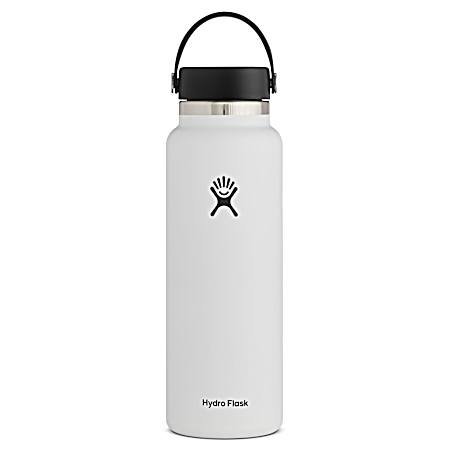 Hydro Flask 40 oz Wide Mouth - White