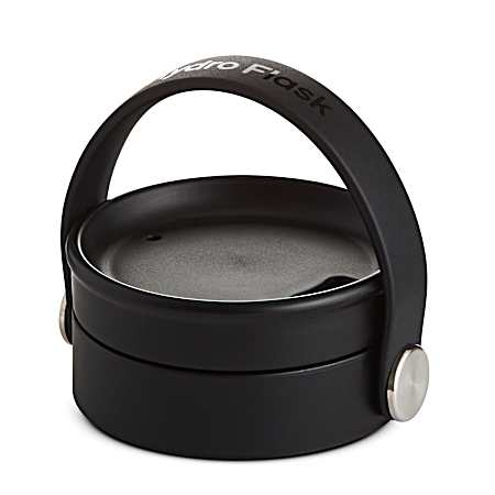 Black Wid Mouth Flex Sip Lid