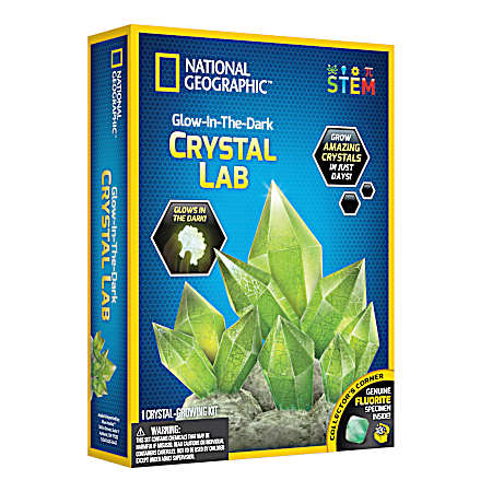 Glow-in-the-Dark Crystal Growing Lab