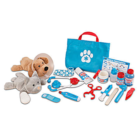 24 pc Examine & Treat Vet Playset