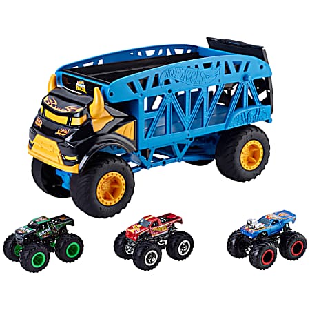 Monster Trucks Monster Mover + 3 Trucks Vehicle