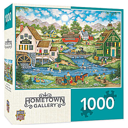 Hometown Gallery 1000-Pc Puzzle - Assorted