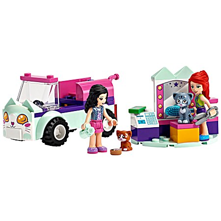 Friends Cat Grooming Car Building Toy