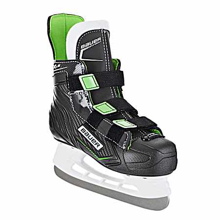 Youth X-LS Black Ice Hockey Skates
