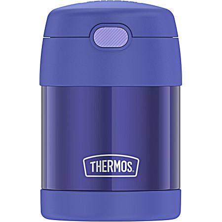 Thermos F3100PU6 10 Ounce Funtainer Vacuum-Insulated Stainless Steel Food Jar (Purple)