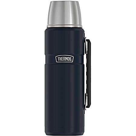 40 oz Matte Midnight Blue Stainless King Beverage Bottle