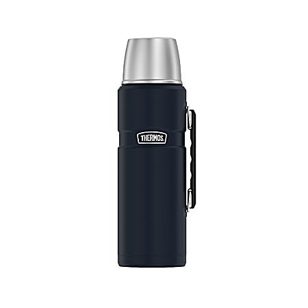 Thermos 2 L King Vacuum-Insulated Stainless Steel Matte Blue Beverage Bottle