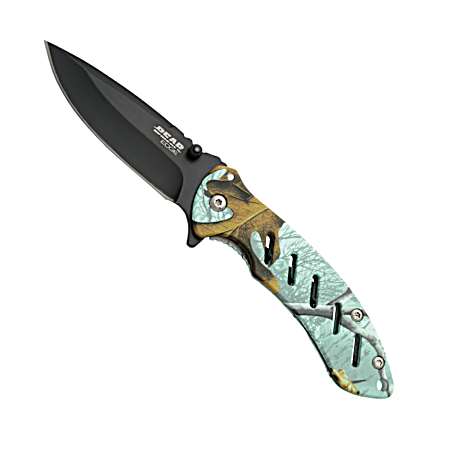 4-1/16 inch Brisk 1.0 Medium Folder Black