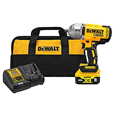 20V MAX XR® 1/2 in High Torque Impact Wrench w/ Hog Ring Anvil