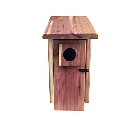 Cedar Bird House w/ Predator Guard
