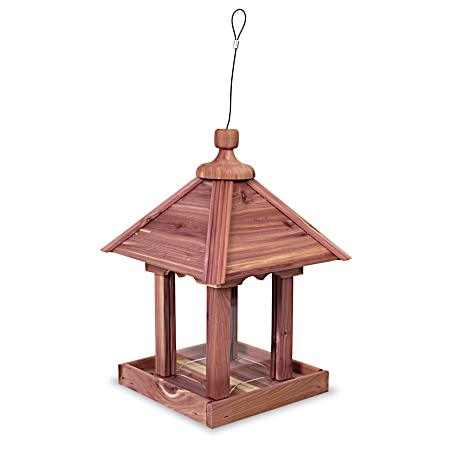 Junior Pavilion Cedar Wild Bird Feeder