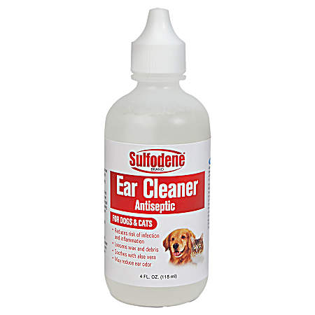 Dog & Cat Liquid Remedy Ear Cleaner Antiseptic Solution