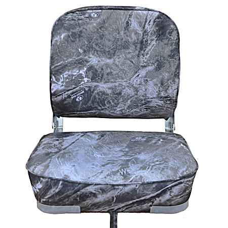 Low Back Boat Seat - Mossy Oak Wake Form Gale
