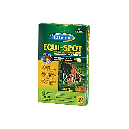 Equi-Spot Spot-On Fly Control for Horses