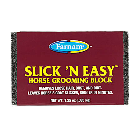 Slick 'N Easy Horse Grooming Block