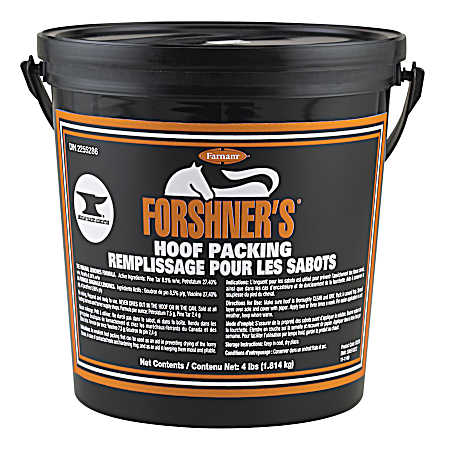4 lbs Forshner's Hoof Packing
